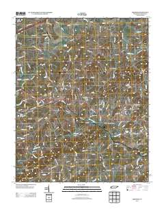 Mosheim 2013 topographic map thumbnail