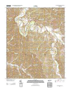 Leatherwood 2013 topographic map thumbnail