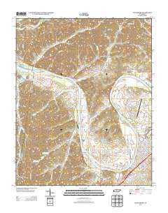Scottsboro 2013 topographic map thumbnail
