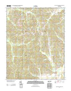 Seventeen Creek 2013 topographic map thumbnail