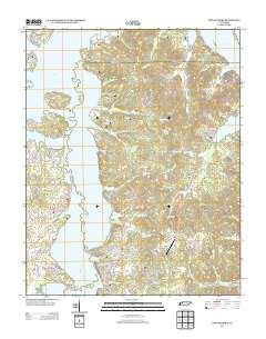 Poplar Creek 2013 topographic map thumbnail