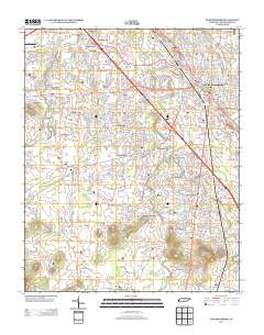 Murfreesboro 2013 topographic map thumbnail