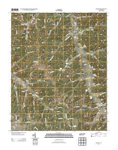 Ruskin 2013 topographic map thumbnail