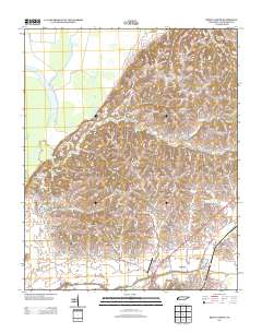 Ripley North 2013 topographic map thumbnail