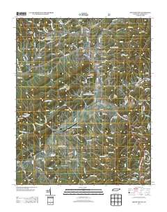 Mountain City 2013 topographic map thumbnail
