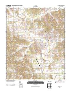 Pulaski 2013 topographic map thumbnail
