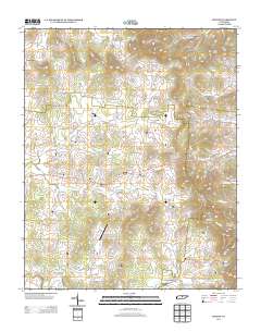 Milton 2013 topographic map thumbnail