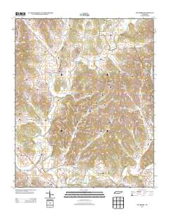 Mulberry 2013 topographic map thumbnail