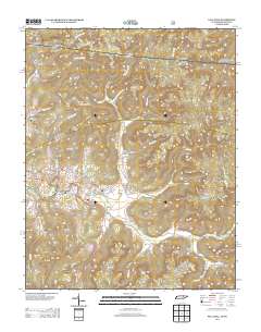 Pall Mall 2013 topographic map thumbnail