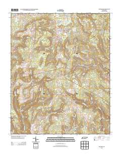 Palmer 2013 topographic map thumbnail