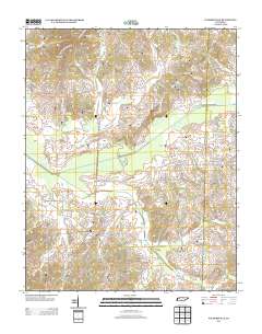 Palmersville 2013 topographic map thumbnail