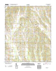 Sardis 2013 topographic map thumbnail