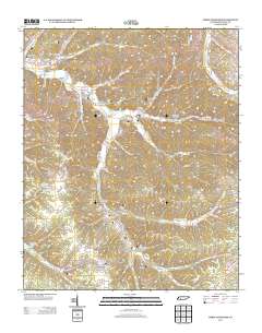 Three Churches 2013 topographic map thumbnail