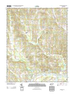 Thurman 2013 topographic map thumbnail