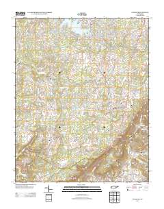 Vandever 2013 topographic map thumbnail