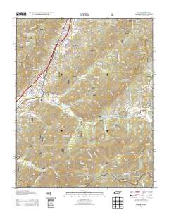 Unicoi 2013 topographic map thumbnail