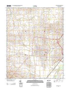 Union City 2013 topographic map thumbnail