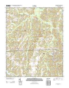 Saulsbury 2013 topographic map thumbnail