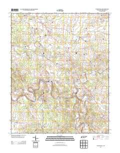 Unionville 2013 topographic map thumbnail