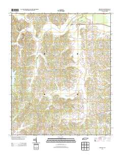 Reagan 2013 topographic map thumbnail