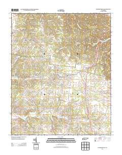 Summertown 2013 topographic map thumbnail