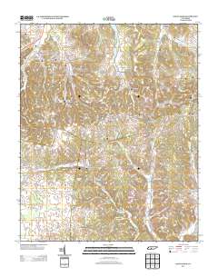 Sandy Hook 2013 topographic map thumbnail