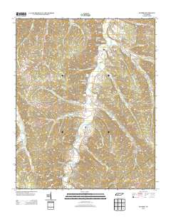 Sunrise 2013 topographic map thumbnail