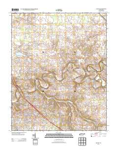 Sango 2013 topographic map thumbnail