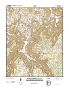 Welchland 2013 topographic map thumbnail