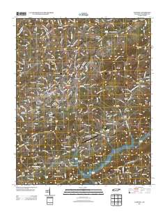 Tazewell 2013 topographic map thumbnail