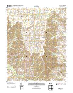 Puryear 2013 topographic map thumbnail