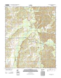 Pocahontas 2013 topographic map thumbnail