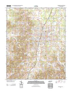 Lewisburg 2013 topographic map thumbnail