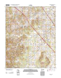 Smyrna 2013 topographic map thumbnail