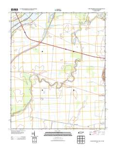 Caruthersville SE 2013 topographic map thumbnail