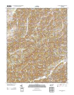 Walden Creek 2013 topographic map thumbnail