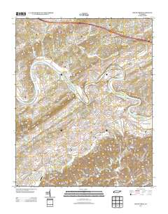 Boyds Creek 2013 topographic map thumbnail