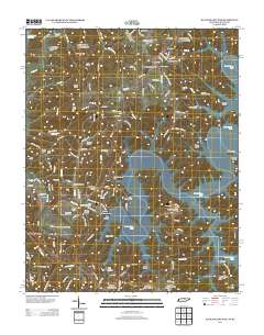 Dale Hollow Dam 2013 topographic map thumbnail