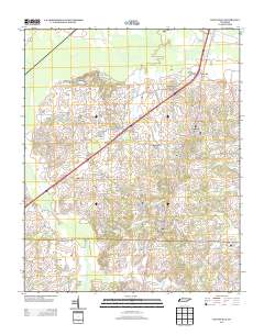 Dancyville 2013 topographic map thumbnail