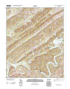 Bethel Valley 2013 topographic map thumbnail