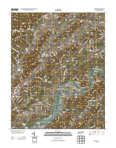 Burem 2013 topographic map thumbnail
