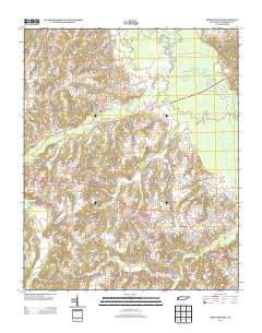 Bolivar West 2013 topographic map thumbnail