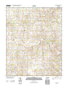 Dibrell 2013 topographic map thumbnail