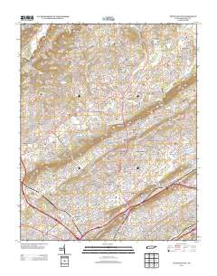 Fountain City 2013 topographic map thumbnail