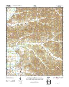 Clifton 2013 topographic map thumbnail