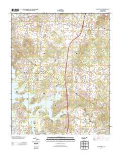 Gladeville 2013 topographic map thumbnail