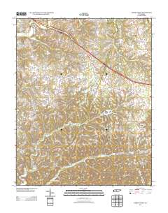 Forest Grove 2013 topographic map thumbnail