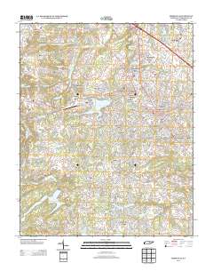 Crossville 2013 topographic map thumbnail