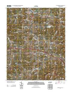 Gordonsville 2013 topographic map thumbnail