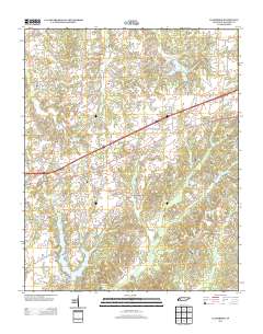 Claybrook 2013 topographic map thumbnail
